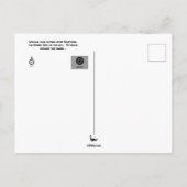 天王星はがき ポストカード (裏面)