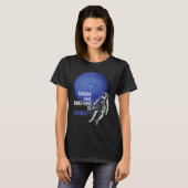 天王星への行き方を教えて 外宇宙の旅 Tシャツ (正面フル)