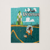 天王星ヴィンテージ漫画旅行ポスター ジグソーパズル (縦)