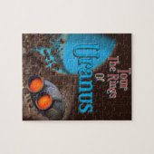 天王星旅行ポスターのリングをツアー ジグソーパズル (横)