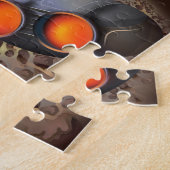 天王星旅行ポスターのリングをツアー ジグソーパズル (側面)