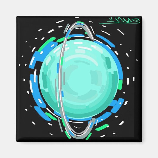 天王星22' マグネット (正面)