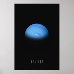 天王星 – 氷巨星深い宇宙 ポスター