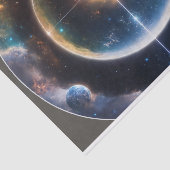 「天球の重力：ブラックホール宇宙タイムエンブレム」 薄葉紙 (詳細)