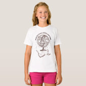 天球の魂の知恵 | アンティーク風天球儀 Tシャツ (正面フル)
