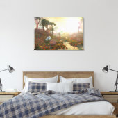 天球公園 – by Jurgen Ziewe キャンバスプリント (インサイチュ (寝室))