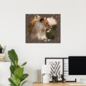 *~*天球美術AP23ライオ芸術的ネス ポスター (ホームオフィス)