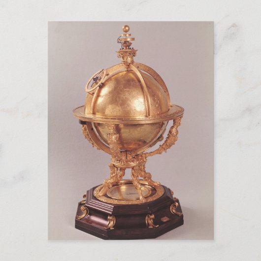 天球， c.1580 ポストカード (正面)