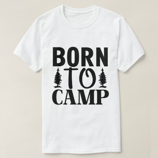 天生キャンパー Tシャツ (デザイン正面)