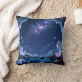 天界のクリスタル洞窟 クッション (ブランケット)