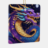 天界のドラゴンの装飾 セラミックオーナメント (右)