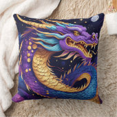 天界のドラゴン枕 クッション (ブランケット)