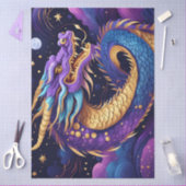 天界のドラゴン ティッシュペーパー 薄葉紙 (クラフト)