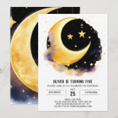 天界の夢の誕生日 招待状 (正面/裏面)