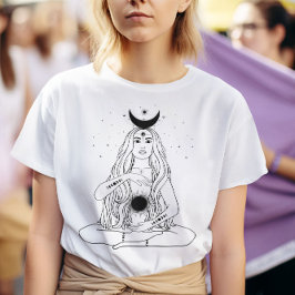 天界の女神ヒーラーエネルギー Tシャツ