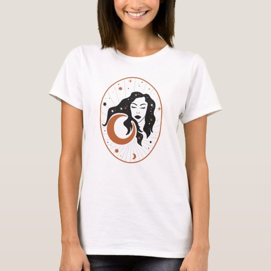天界の女神 Tシャツ (正面)