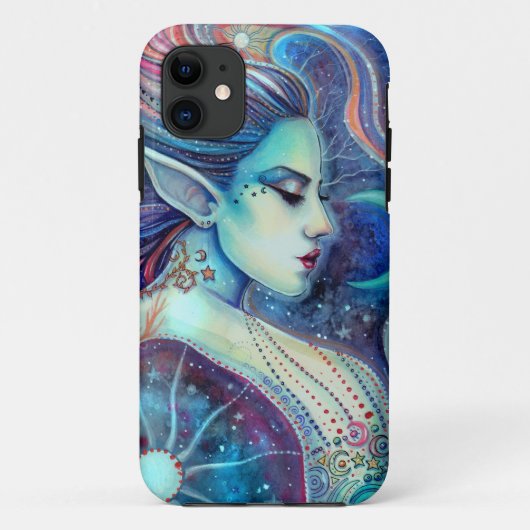 天界の妖精 ファンタジーアート セレスティア Case-Mate iPhoneケース (裏面)