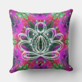 天界の禅ロータス クッション (裏面)