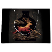 天界の脱出 - 鹿 ラージペーパーバッグ (正面)