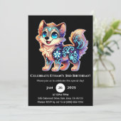 天界の花咲く狼の誕生日招待状 招待状 (スタンド正面)