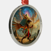 天界の門の守護者 - アヌビス メタルオーナメント (右)