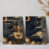 天界の魔女コラージュ大人ハロウィンパーティー 招待状