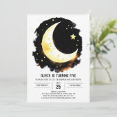 天疑問に思パーティー誕生日 招待状 (スタンド正面)