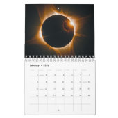 天疑問に思象:宇宙美しいの年 カレンダー (2月 2026)