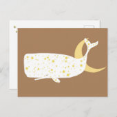 天白鯨とムーンスターズイラストレーション ポストカード (正面/裏面)