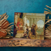 天皇に自由主義の芸術を捧げるマエケナス フォトプラーク (側面)