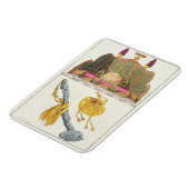 天皇の中国の御座、ヨーヨーの笏と帽子 マグネット (左側)