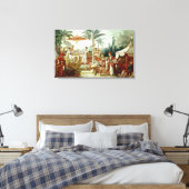 天皇の中国の饗宴 キャンバスプリント (インサイチュ (寝室))