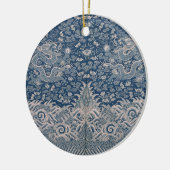 天皇ドラゴンデザイン詳細19世紀中国 セラミックオーナメント (左)