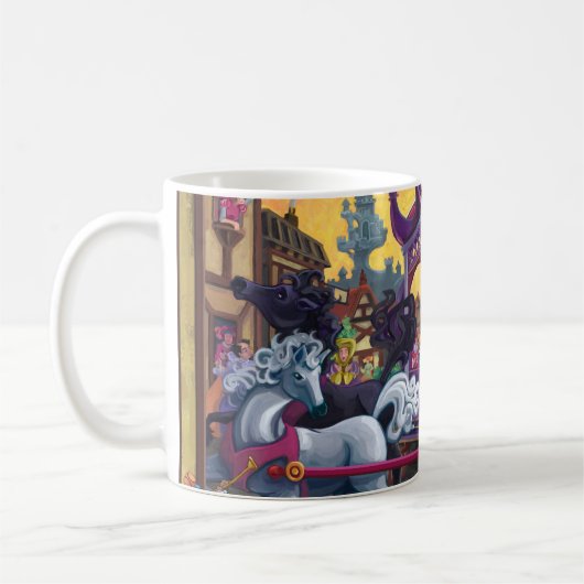 天皇新装美術 コーヒーマグカップ (左)