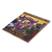 天皇新装美術 タイル (側面)