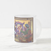 天皇新装美術 フロストグラスマグカップ (正面右)