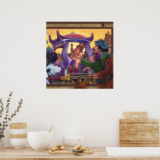 天皇新装美術 ポスター (キッチン)