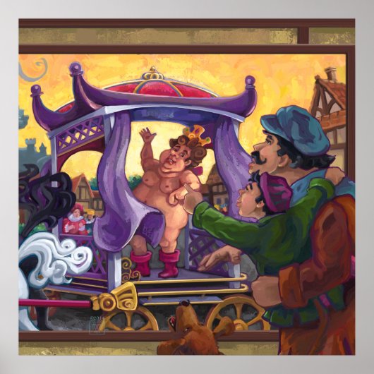 天皇新装美術 ポスター (正面)