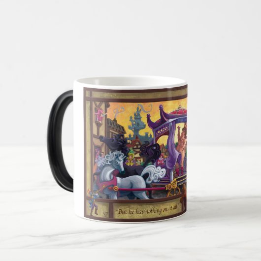 天皇新装美術 モーフィングマグカップ (正面左)