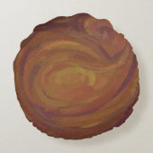 天皇新装美術 ラウンドクッション (裏面)