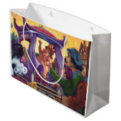 天皇新装美術 ラージペーパーバッグ (裏面アングル)