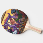 天皇新装美術 卓球ラケット (横)