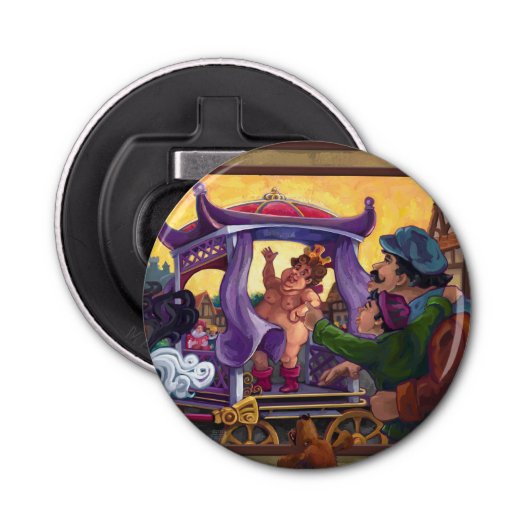 天皇新装美術 栓抜き (正面)