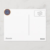 天皇用車輪はがき ポストカード (裏面)