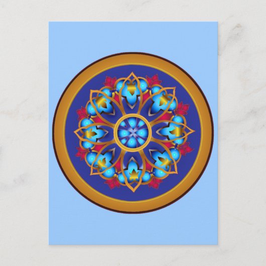 天皇用車輪はがき ポストカード (正面)