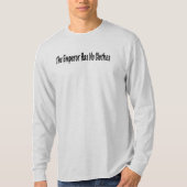 天皇陛下には衣服を着ず Tシャツ (正面)