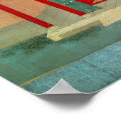 天皇陛下の官吏に関する試験 ポスター (角)