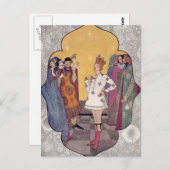 天皇陛下の新しい衣服 ポストカード (正面/裏面)