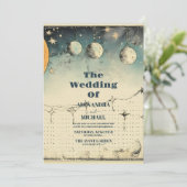 天真夜中の星結婚の 招待状 (スタンド正面)