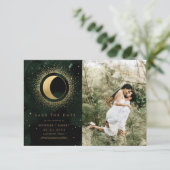 天真夜中の星2つの写真Save The Date I 招待状 (スタンド正面)